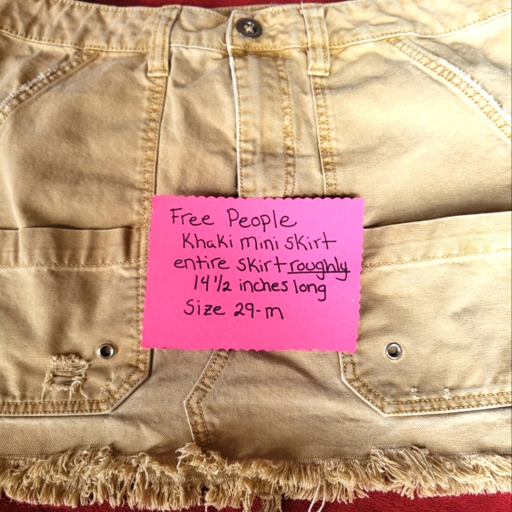 Free People skirt